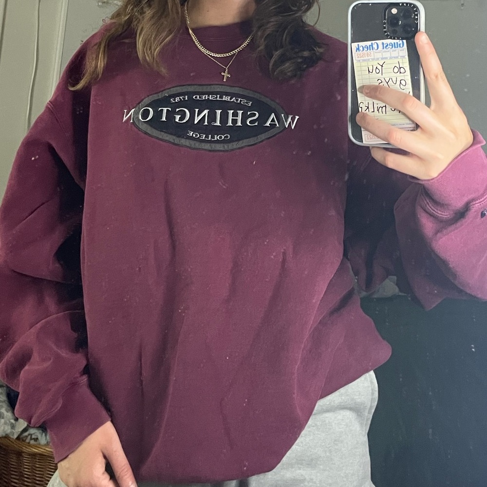 Vintage Washington college jansport Crewneck